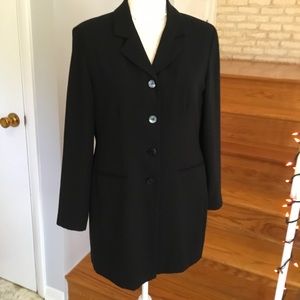 AMANDA SMITH LONG BLAZER/TOPPER